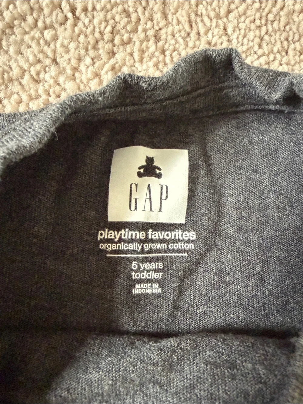 Gap Organic Short Sleeve Pack of 2 Crew Neck Pocket Tees Size 5